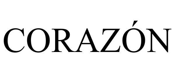 Trademark Logo CORAZÃN