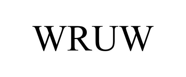 Trademark Logo WRUW