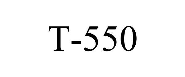 Trademark Logo T-550