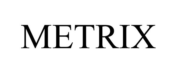 Trademark Logo METRIX