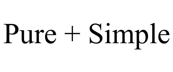 Trademark Logo PURE + SIMPLE
