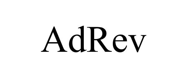 Trademark Logo ADREV
