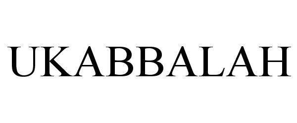  UKABBALAH