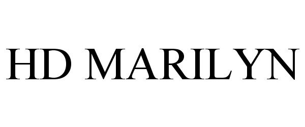 Trademark Logo HD MARILYN