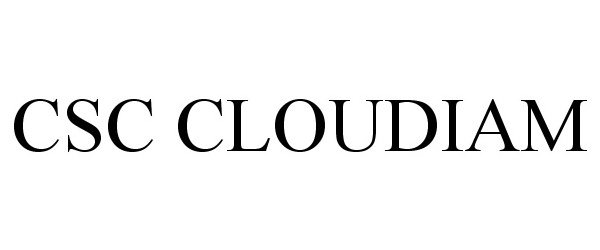 Trademark Logo CSC CLOUDIAM