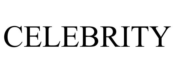 Trademark Logo CELEBRITY