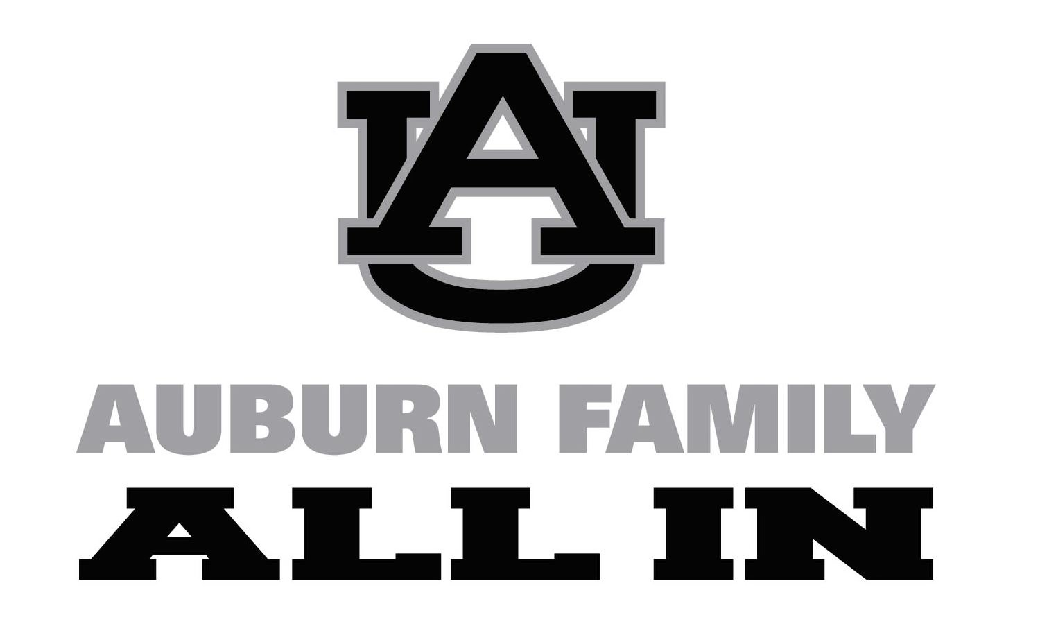 Trademark Logo AU AUBURN FAMILY ALL IN