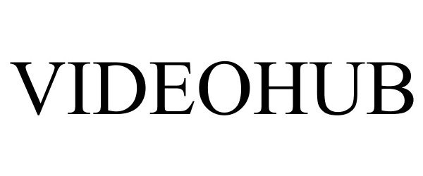 Trademark Logo VIDEOHUB