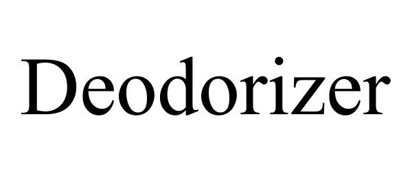 Trademark Logo DEODORIZER