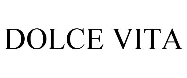 Trademark Logo DOLCE VITA