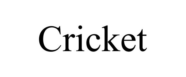 Trademark Logo CRICKET