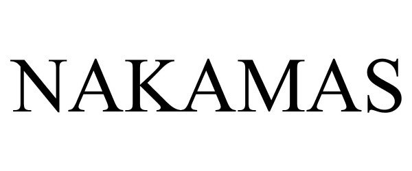 Trademark Logo NAKAMAS