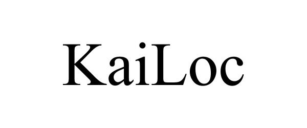 Trademark Logo KAILOC