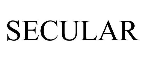 Trademark Logo SECULAR