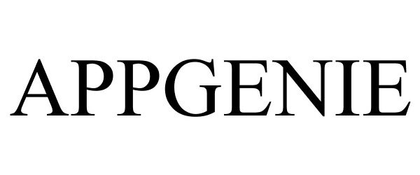 Trademark Logo APPGENIE