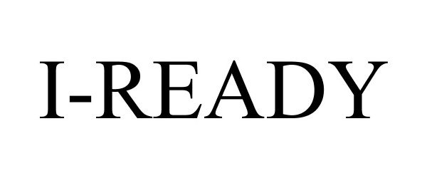 Trademark Logo I-READY