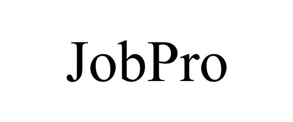 Trademark Logo JOBPRO