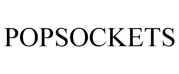 Trademark Logo POPSOCKETS