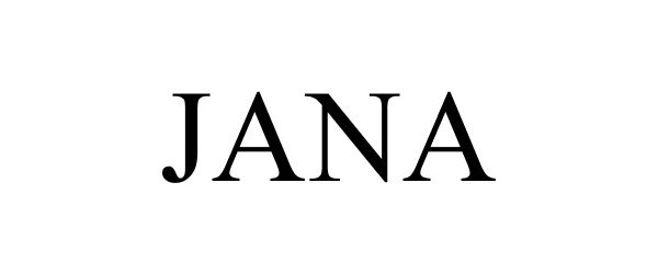 Trademark Logo JANA
