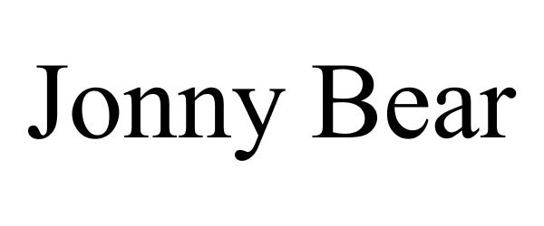  JONNY BEAR