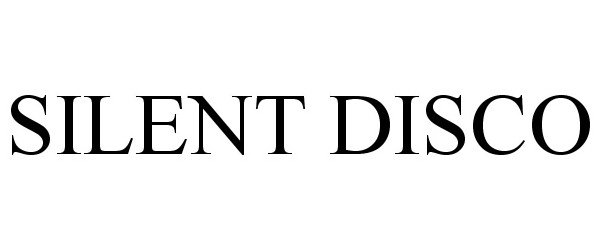 Trademark Logo SILENT DISCO