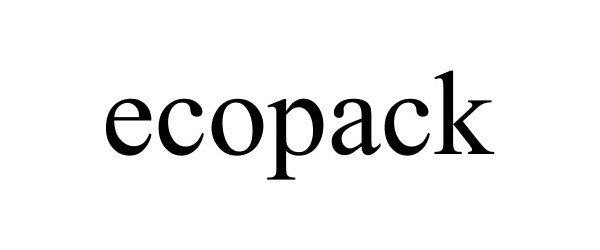 Trademark Logo ECOPACK