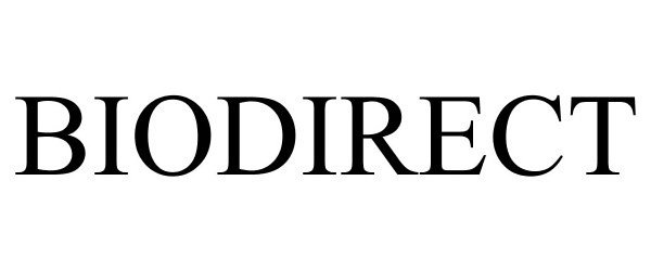 Trademark Logo BIODIRECT