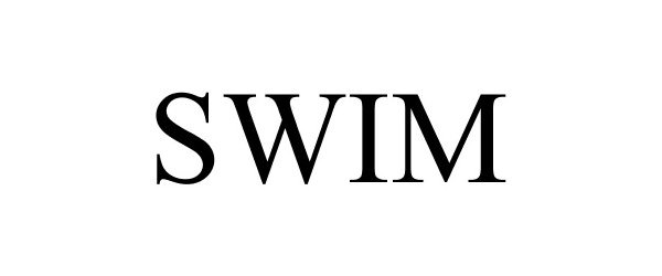 Trademark Logo SWIM