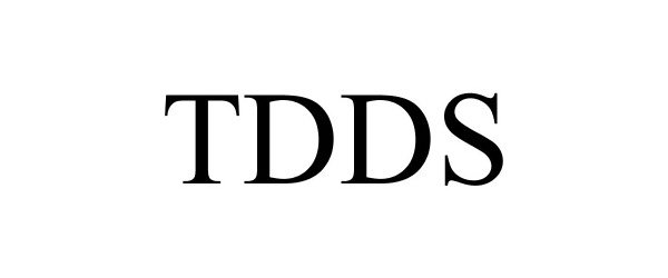 Trademark Logo TDDS