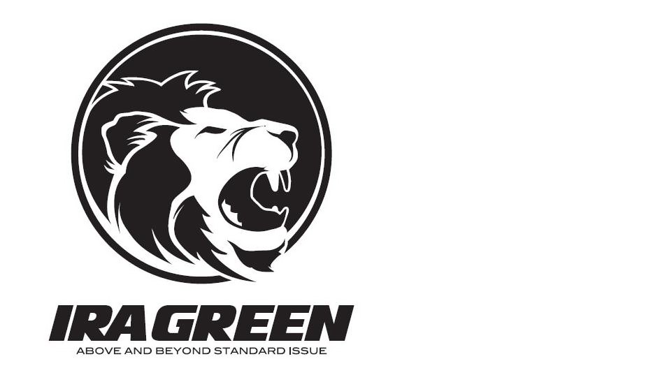 Trademark Logo IRA GREEN ABOVE AND BEYOND STANDARD ISSUE