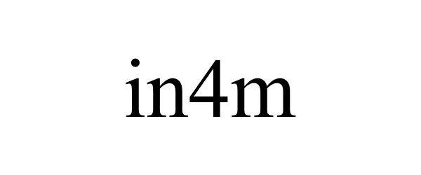 Trademark Logo IN4M