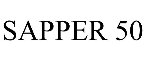 Trademark Logo SAPPER 50