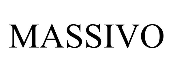 Trademark Logo MASSIVO