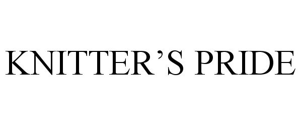 Trademark Logo KNITTER'S PRIDE