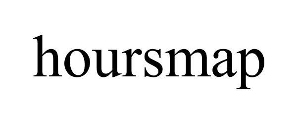 Trademark Logo HOURSMAP