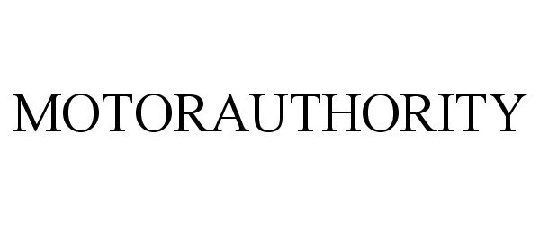 Trademark Logo MOTORAUTHORITY