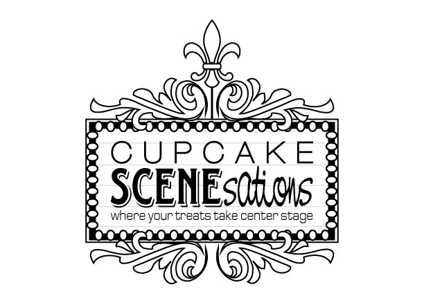 Trademark Logo CUPCAKE SCENESATIONS WHERE YOUR TREATS TAKE CENTER STAGE