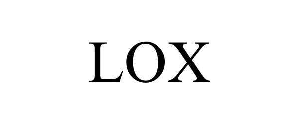 Trademark Logo LOX