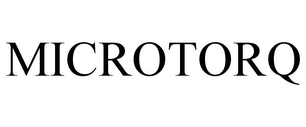 Trademark Logo MICROTORQ
