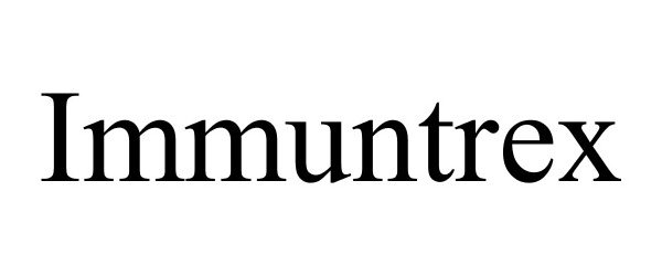 Trademark Logo IMMUNTREX