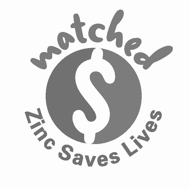 Trademark Logo ZINC SAVES LIVES MATCHED