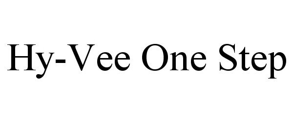  HY-VEE ONE STEP