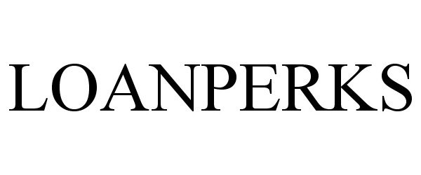 Trademark Logo LOANPERKS