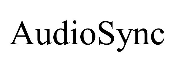 Trademark Logo AUDIOSYNC