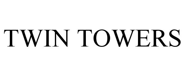 Trademark Logo TWIN TOWERS