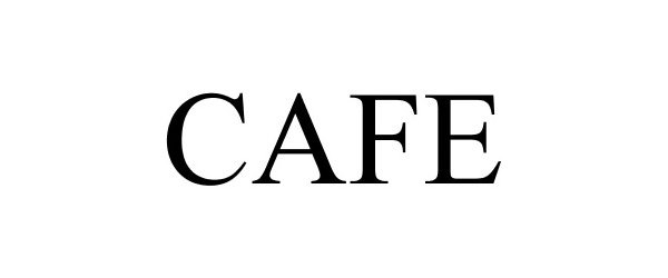 Trademark Logo CAFE