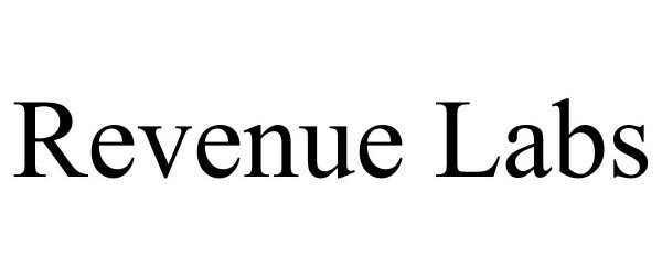 Trademark Logo REVENUE LABS