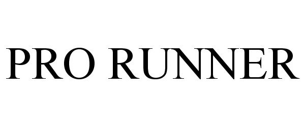 Trademark Logo PRO RUNNER