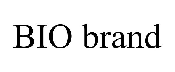 Trademark Logo BIO BRAND