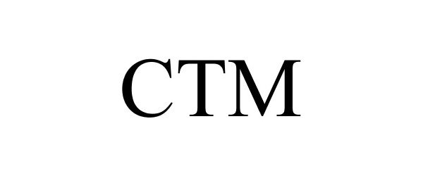 Trademark Logo CTM